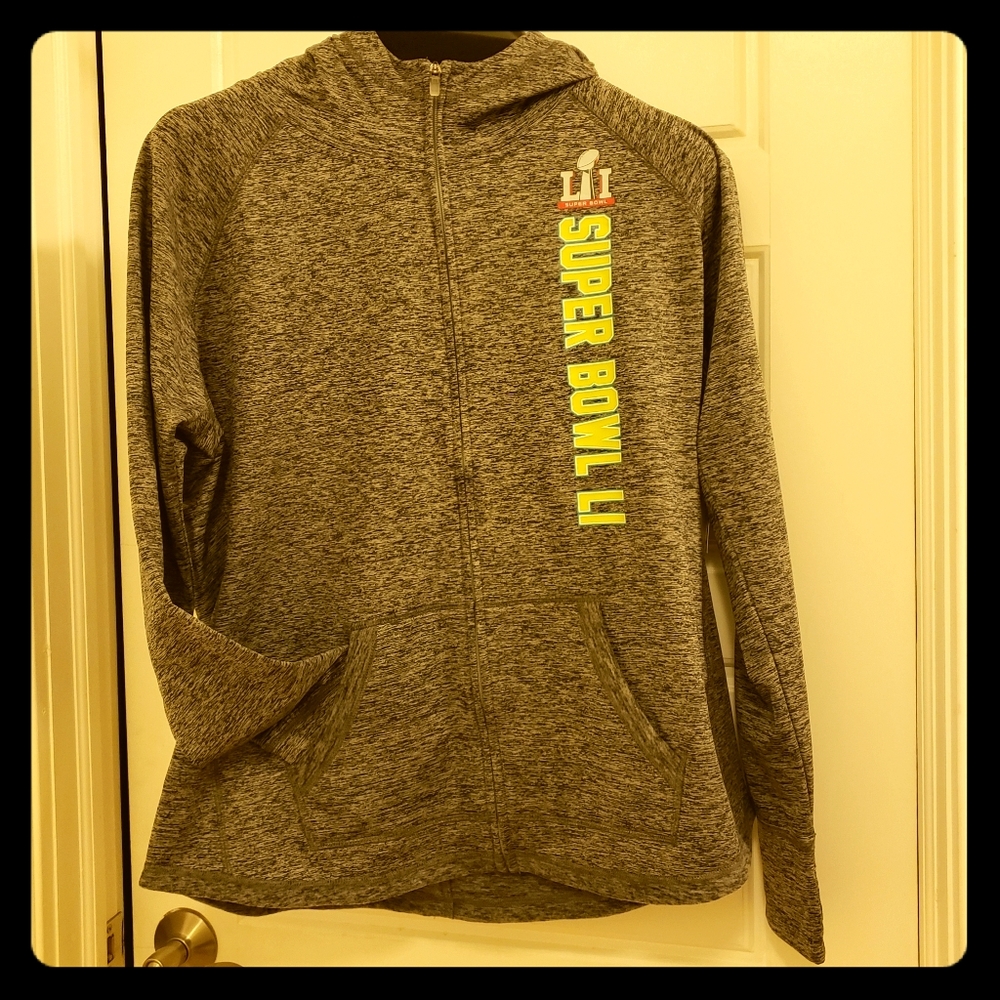 Official NFL full zippered hoodie jacket